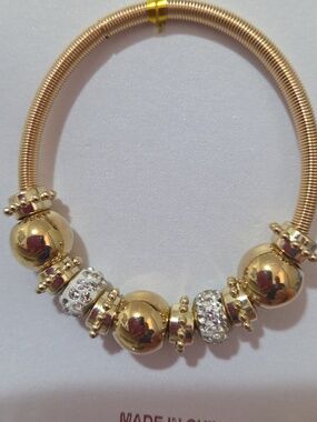 Sisi Silver Or Gold Tone Bracelet For Womens Girl